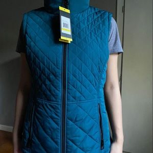 Blue Andrew Marc Vest